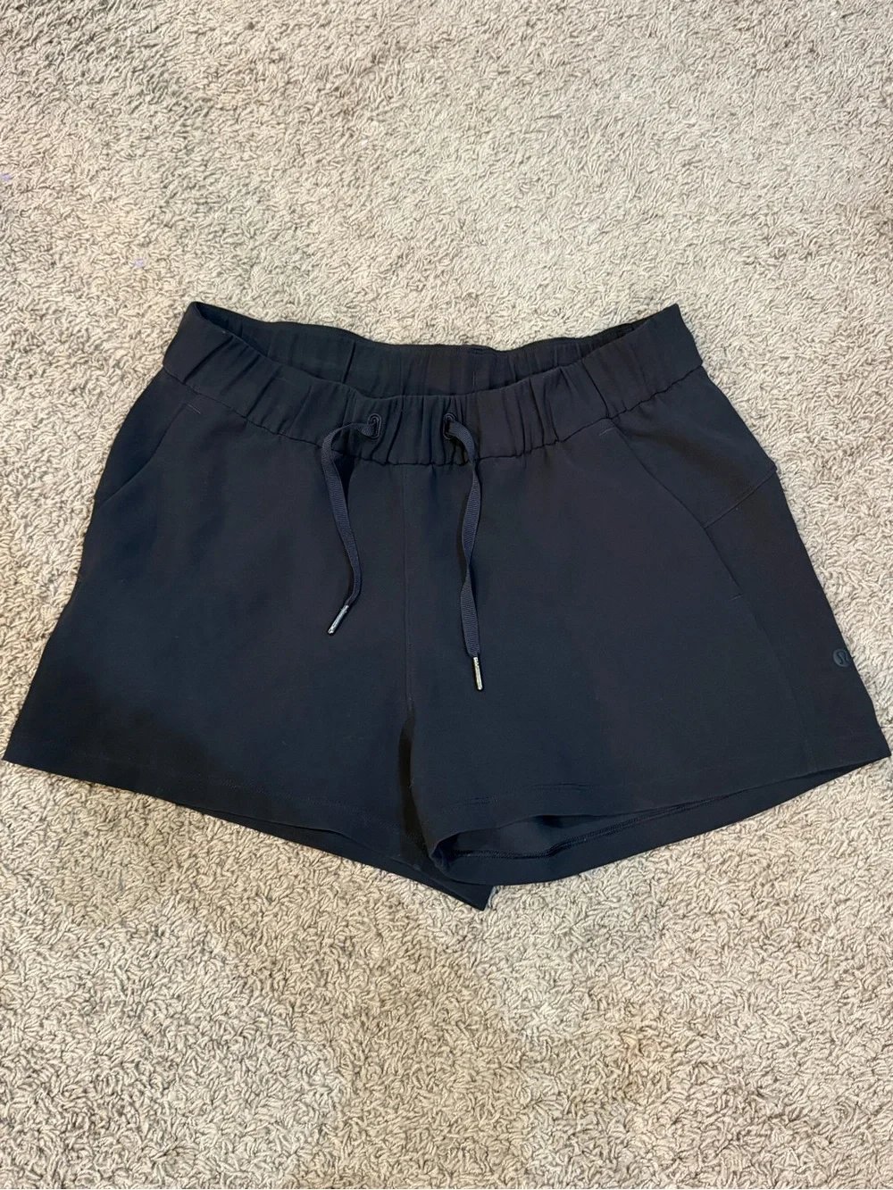 Women's Black Lululemon Shorts